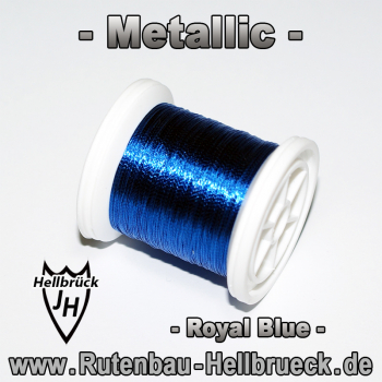 Bindegarn Metallic - Farbe: Royal Blue -A-